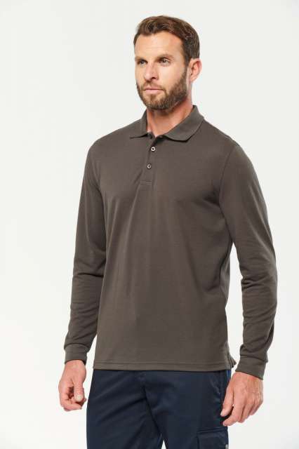 MEN'S LONG-SLEEVED POLO SHIRT