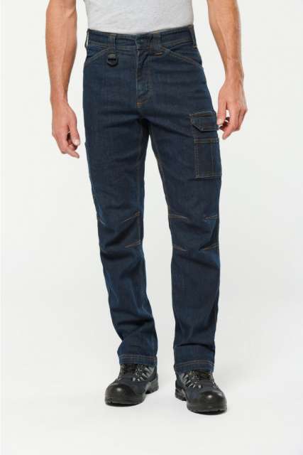 MEN'S MULTIPOCKET DENIM TROUSERS