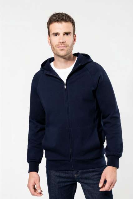 MEN'S ZIPPED HOODIE