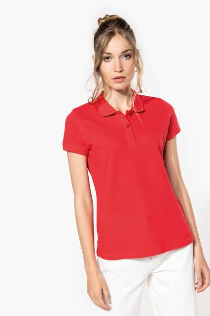 LADIES' SHORT-SLEEVED POLO SHIRT