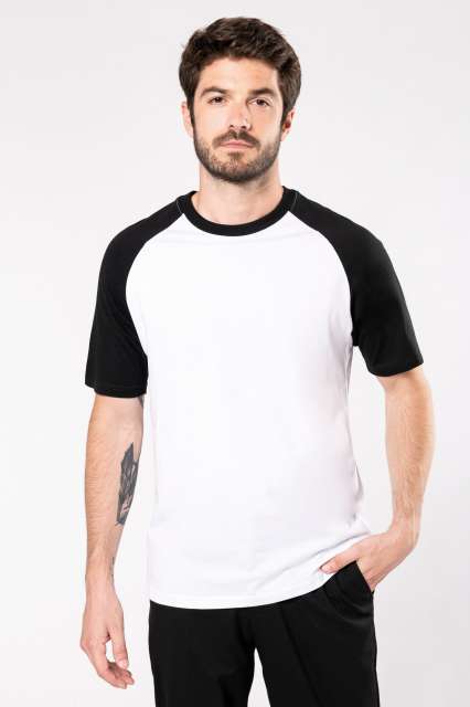 BASEBALL - SHORT-SLEEVED TWO-TONE T-SHIRT