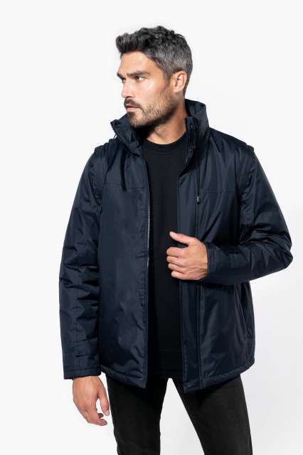 FACTORY - DETACHABLE SLEEVED BLOUSON JACKET