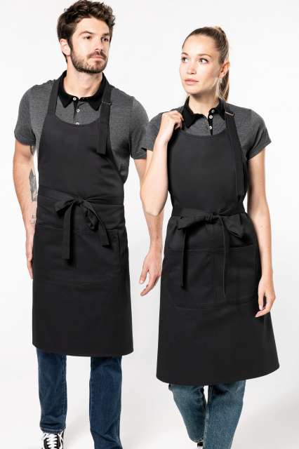 COTTON APRON HIGH-TEMPERATURE WASHABLE