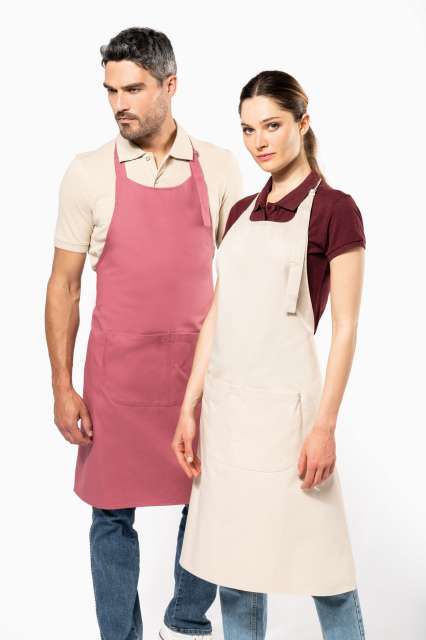 COTTON APRON WITH POCKET