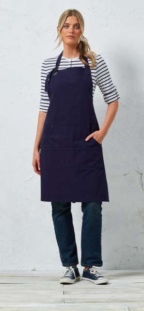 'CALIBRE' HEAVY COTTON CANVAS POCKET APRON