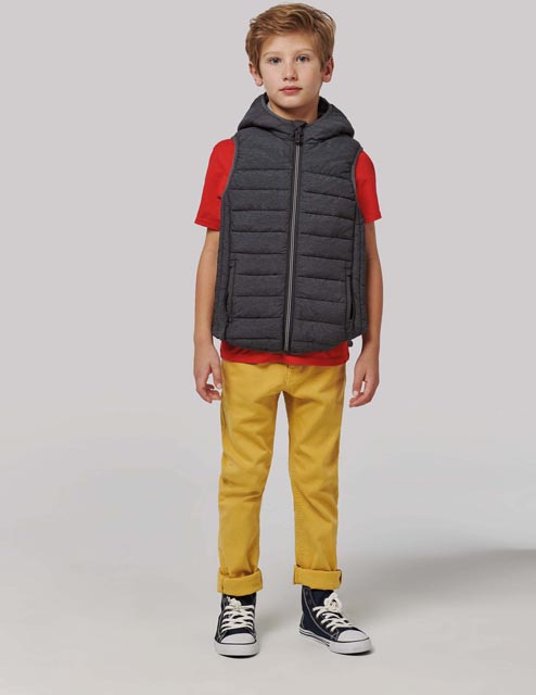 KID'S HOODED BODYWARMER