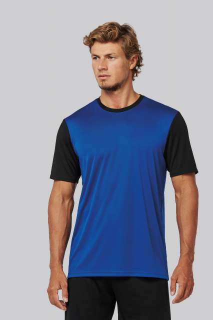 ADULTS' BICOLOUR SHORT-SLEEVED T-SHIRT