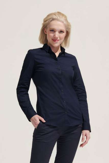 SOL'S BLAKE WOMEN - LONG SLEEVE STRETCH SHIRT